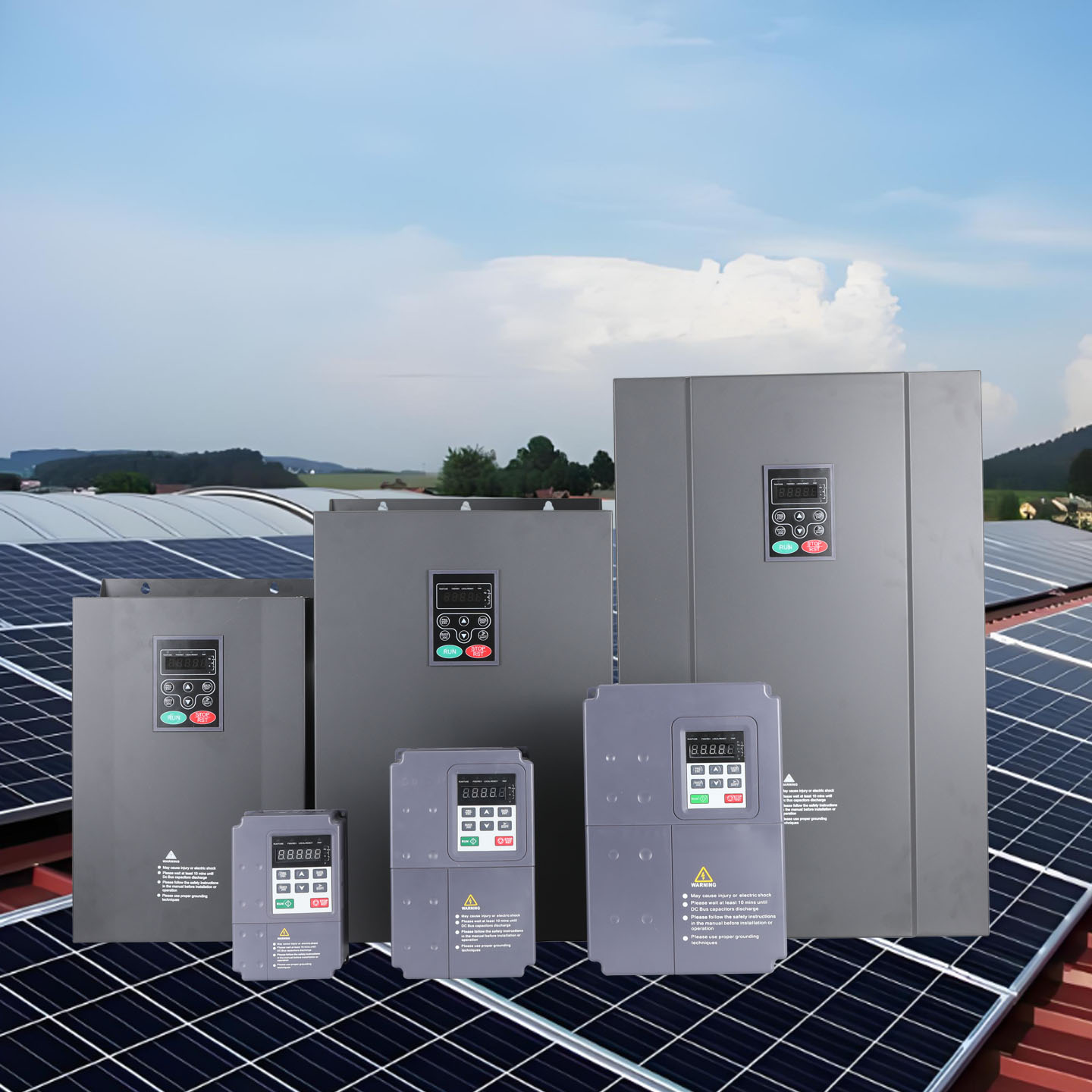 Solar Pump Inverter 5.5Kw Three Phase - Inverter VFD Trifase da 15KW, Convertitore