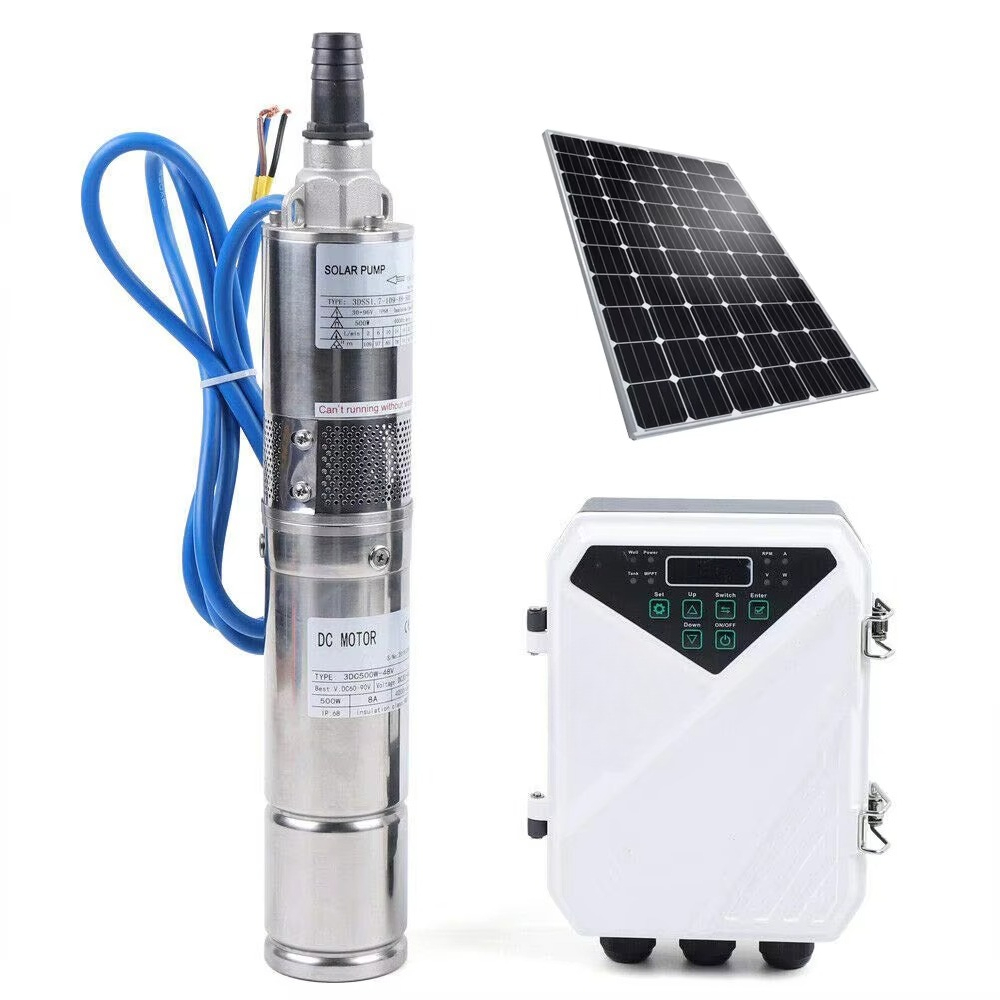 Solar Water Pump 48V Submersible - Pompa Solare Sommergibile ad Alta Pressione