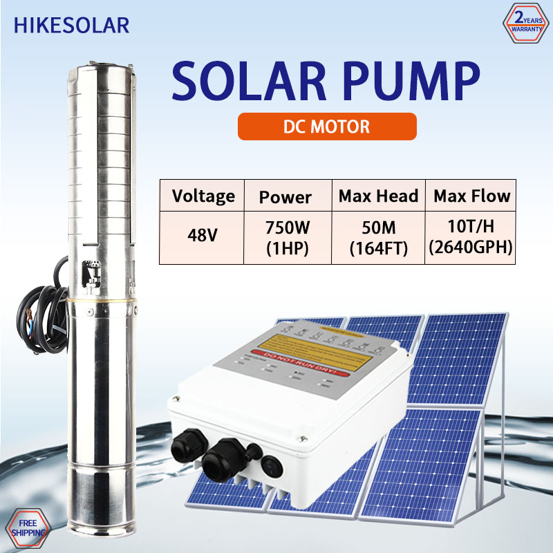 Solar Water Pump 1Hp Dc - Pompa ad acqua solare 2 anni