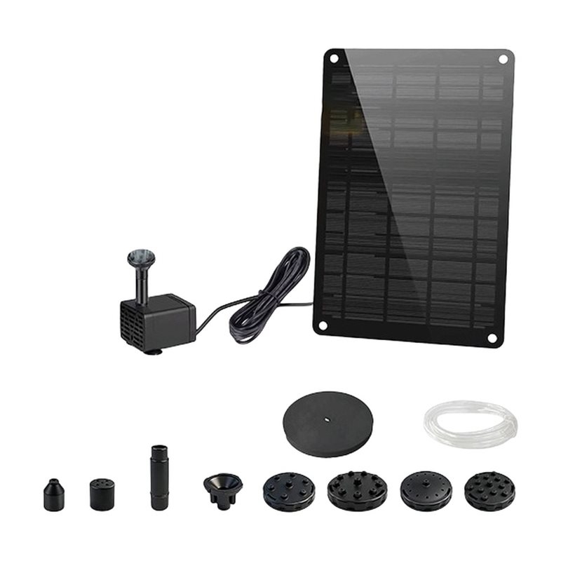 Solar Powered Water Pump Kit Complete - AB11 - Pompa per fontana da