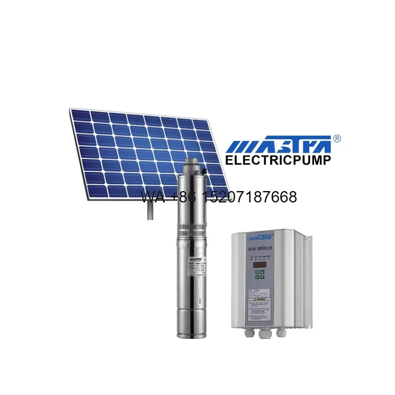 Solar Water Pump 48V Submersible - Sistema di pompa solare sommergibile Wmwmnu