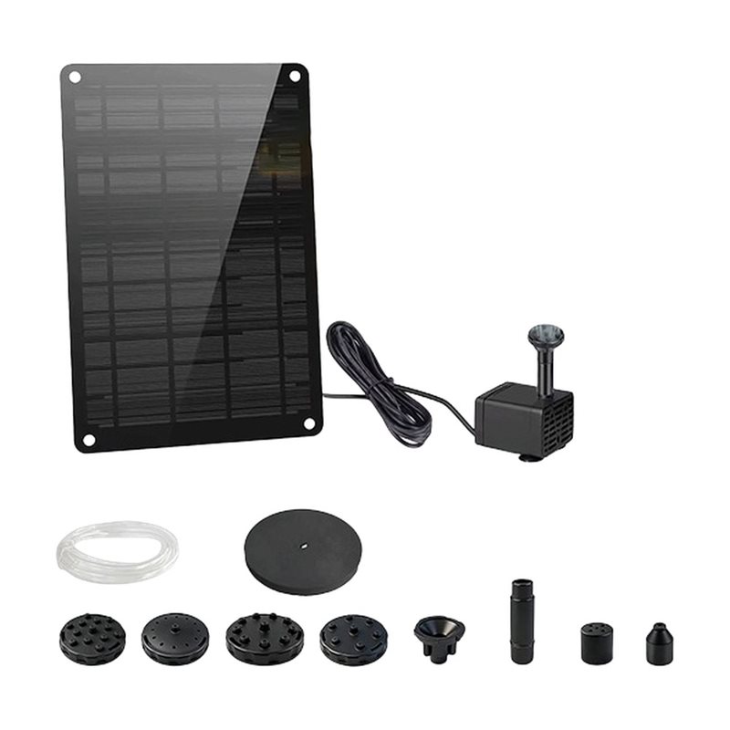 Solar Powered Water Pump Kit Complete - ABDJ-Pompa per Fontana da Giardino Alimentata