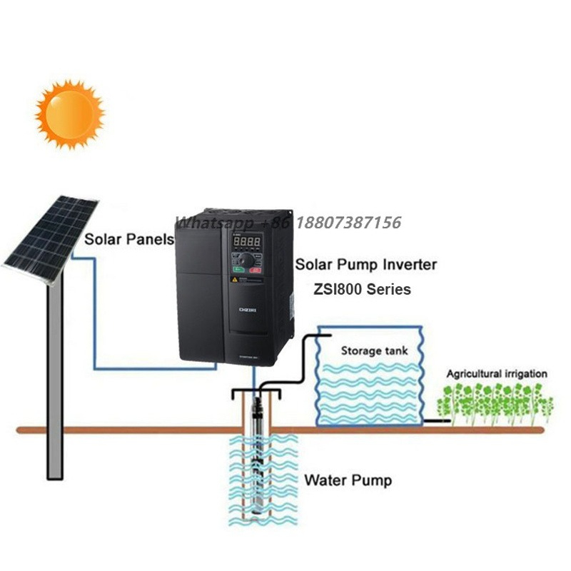 Solar Pump Inverter 5.5Kw Three Phase - Inverter Solare Trifase da 5.5kW per