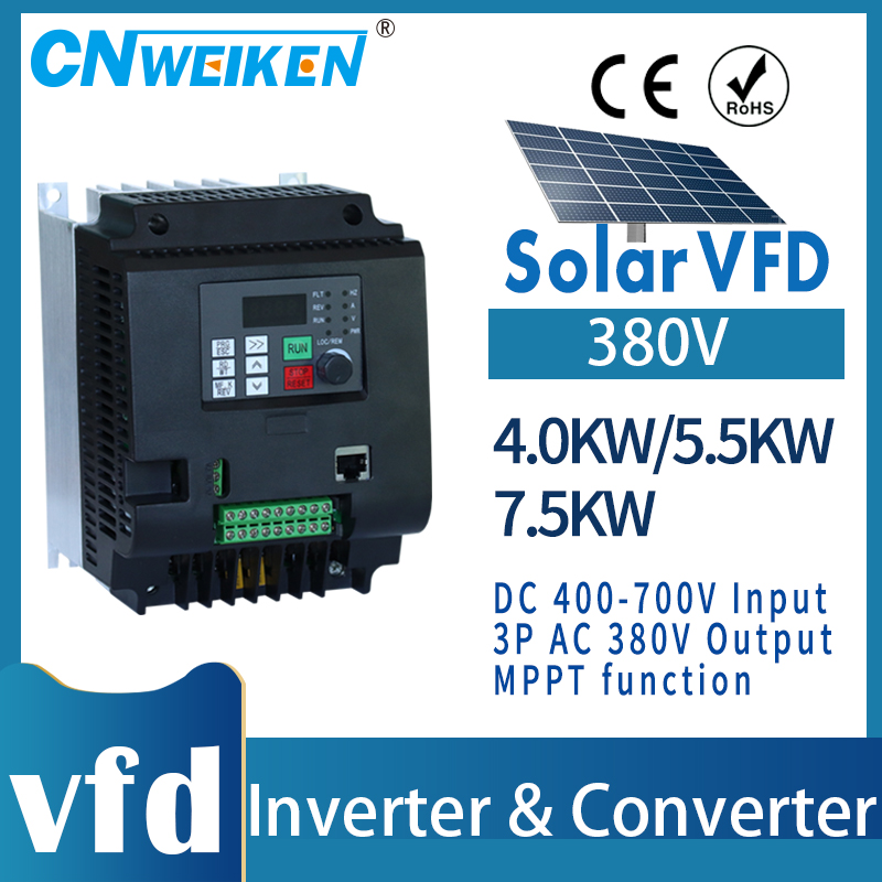Solar Pump Inverter 2.2Kw - Inverter Solare VFD 7.5KW 10HP Nuovo