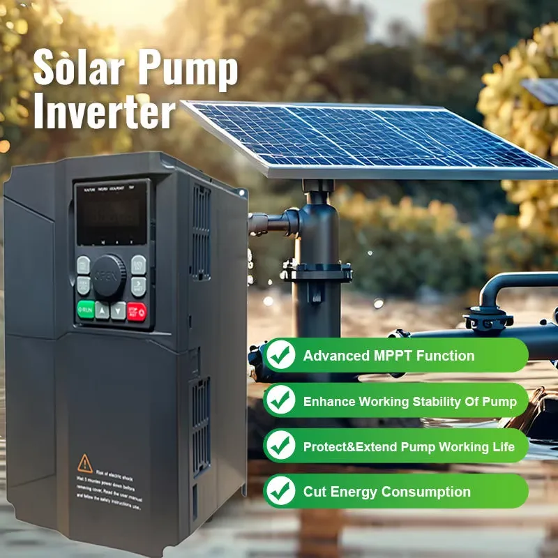Solar Pump Inverter 5.5Kw Three Phase - Inverter Vettoriale Trifase VFD 2.2KW 5.5KW