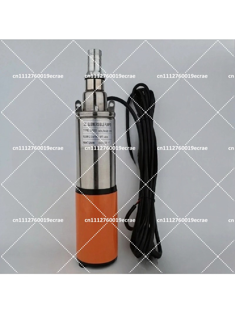 Solar Irrigation Pump 12V - Pompa sommersa solare 12V DC per