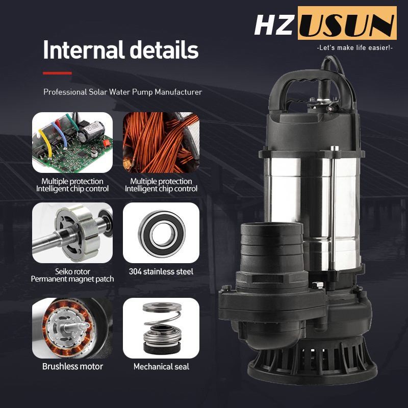 HZUSUN 1 HP DC Pompa sommergib - Solar Water Pump 1Hp Dc recensione e prezzo