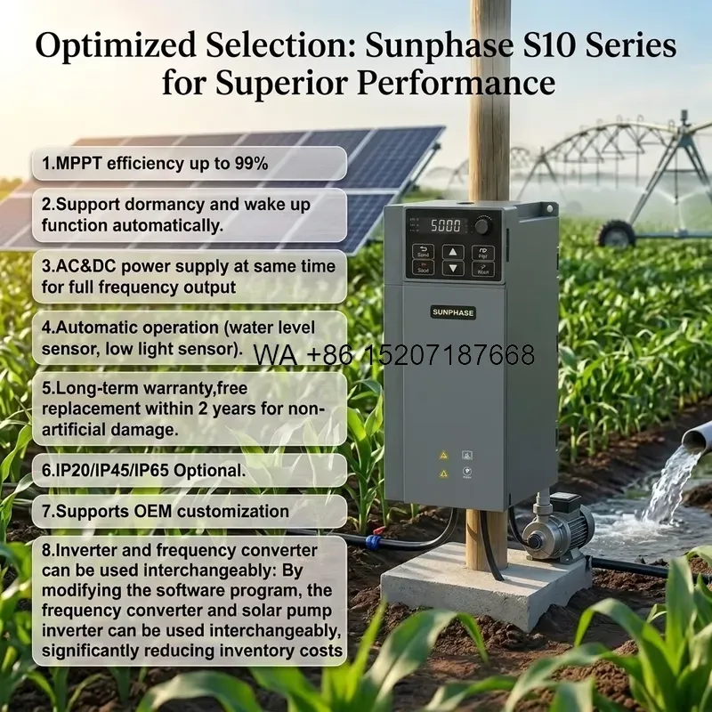 Wmwmnu per Sunphase 2.2kW Inve - Solar Pump Inverter 2.2Kw recensione e prezzo