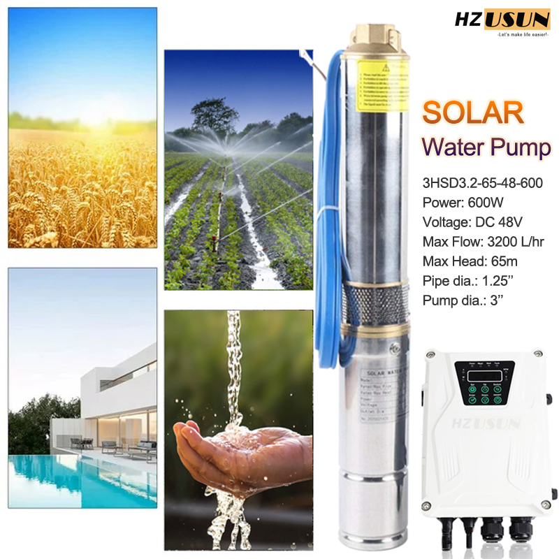 Pompa Solare Sommergibile HZUS - Solar Water Pump 48V Submersible recensione e prezzo