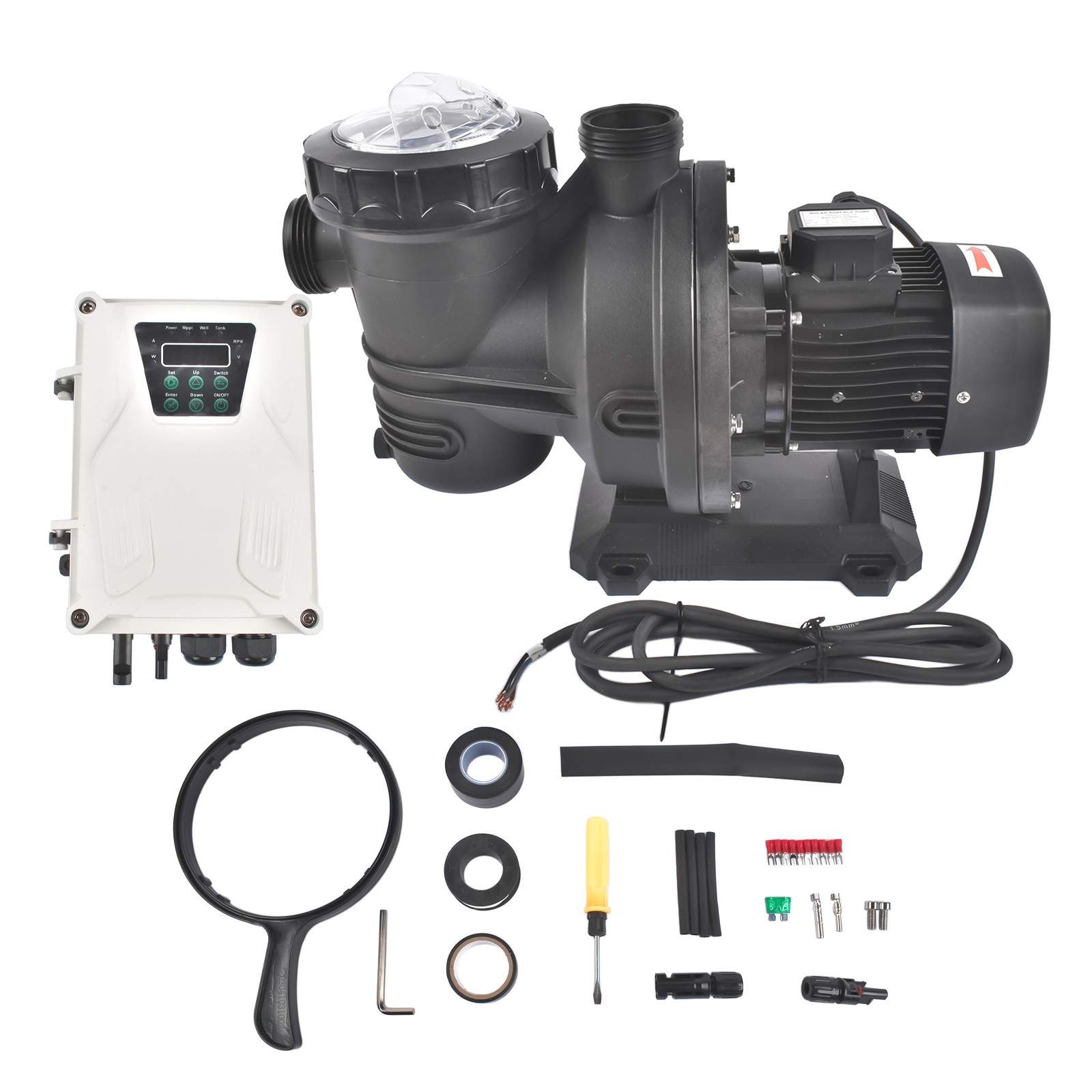Kit Pompa Solare AP02 500W per - Solar Pool Pump 48V Dc recensione e prezzo