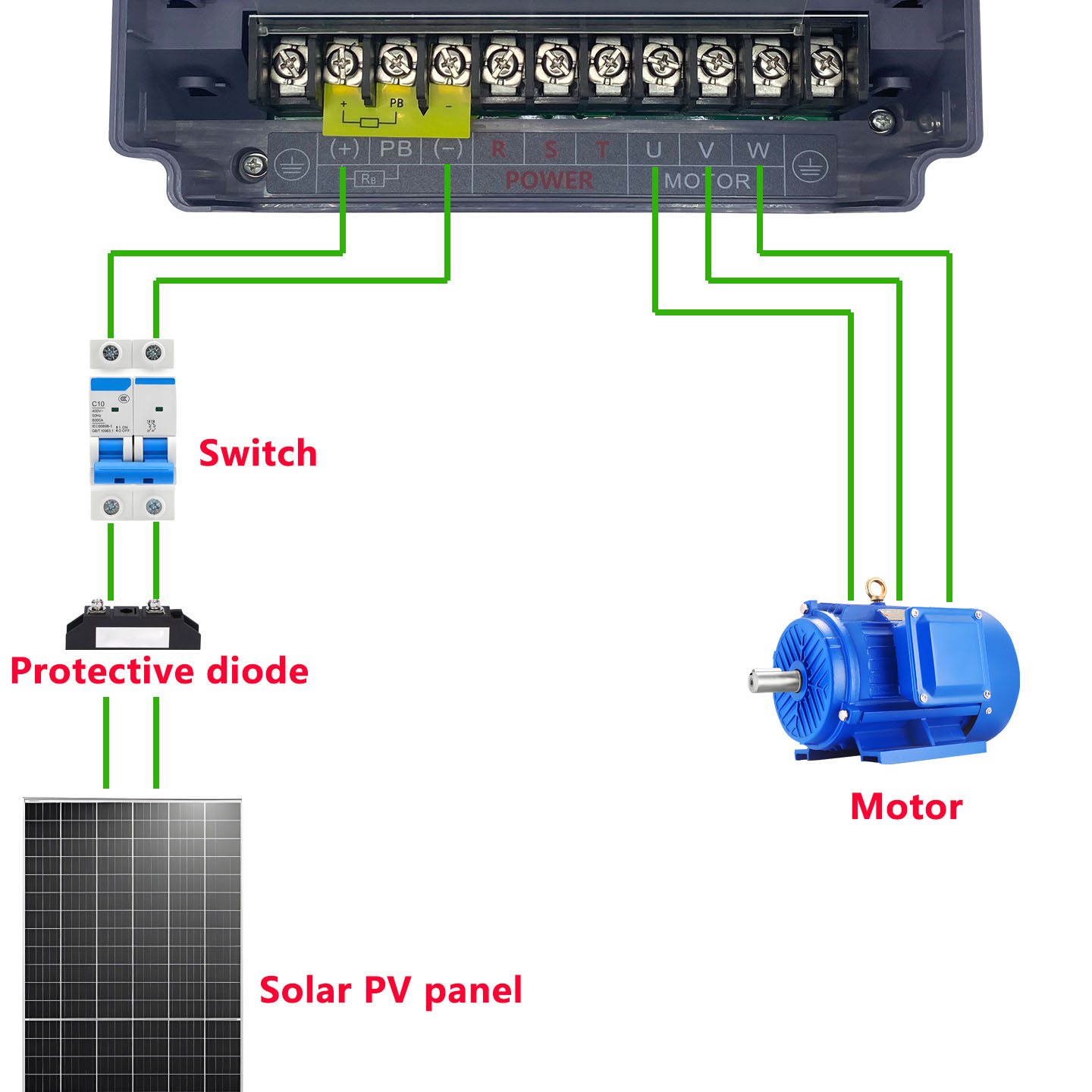 Inverter VFD Trifase da 15KW,  - Solar Pump Inverter 5.5Kw Three Phase recensione e prezzo