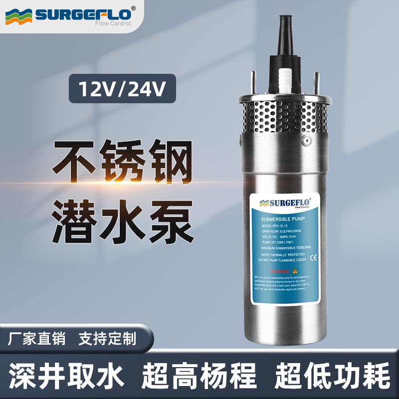 Pompa Sommergibile in Acciaio  - Solar Irrigation Pump 12V recensione e prezzo