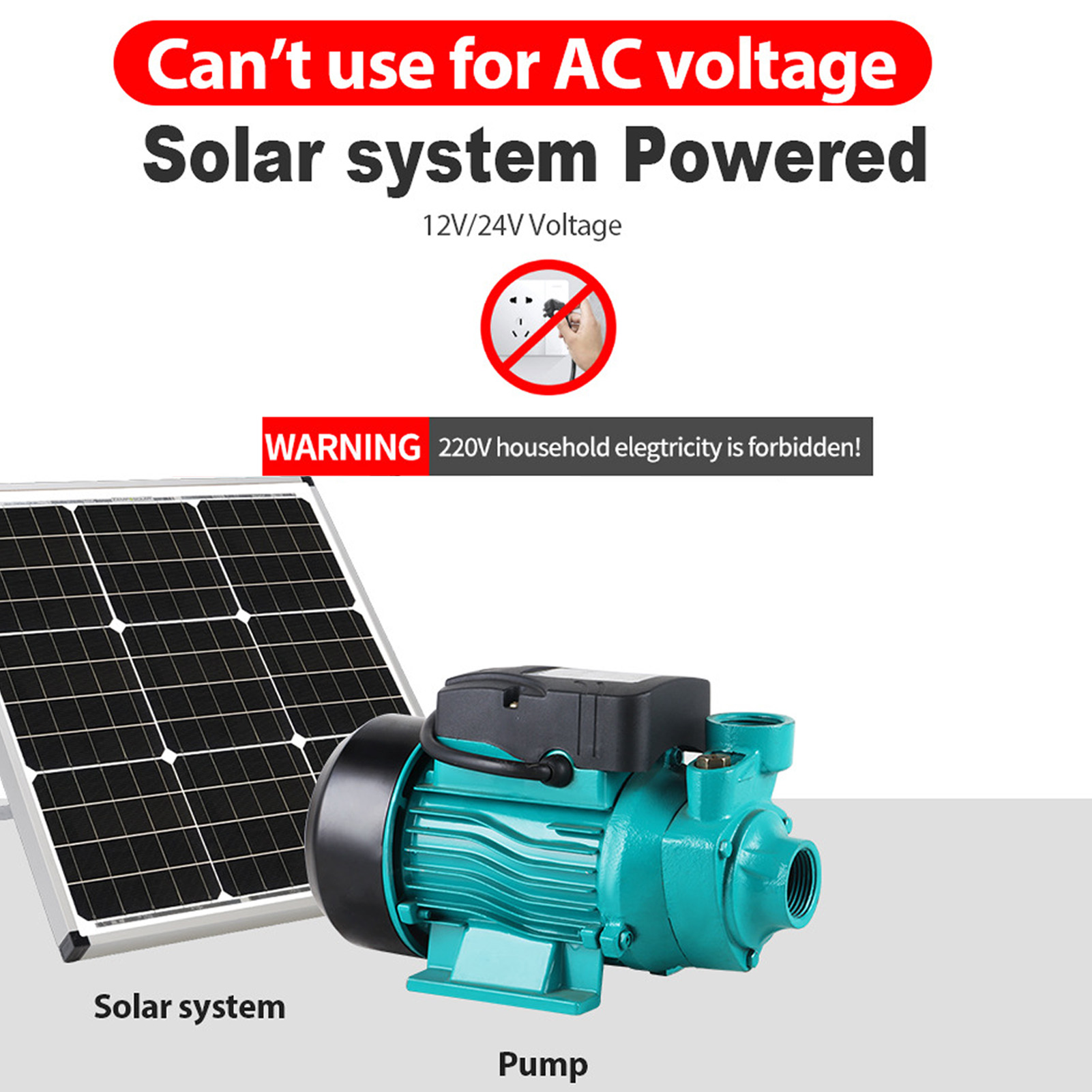 Pompa Solare per Acqua da 200W - Dc Submersible Pump 24V 200W recensione e prezzo