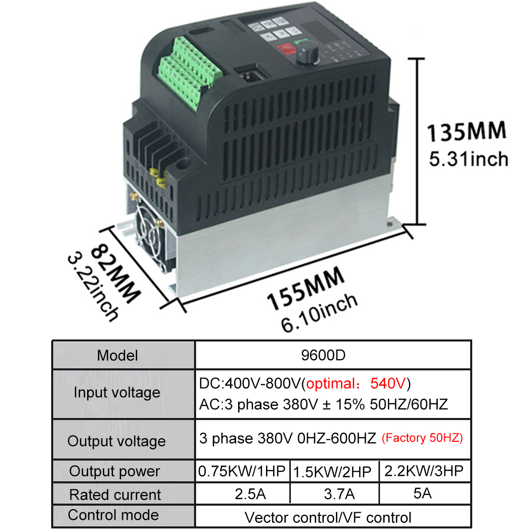 Inverter Solare Fotovoltaico T - Solar Pump Inverter 2.2Kw recensione e prezzo