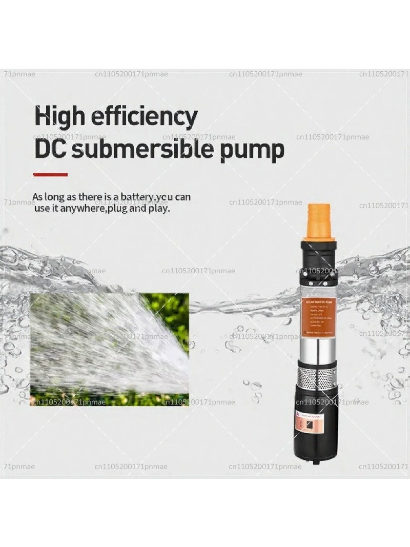 Pompa a vite CC ad alta preval - Solar Water Pump 48V Submersible recensione e prezzo
