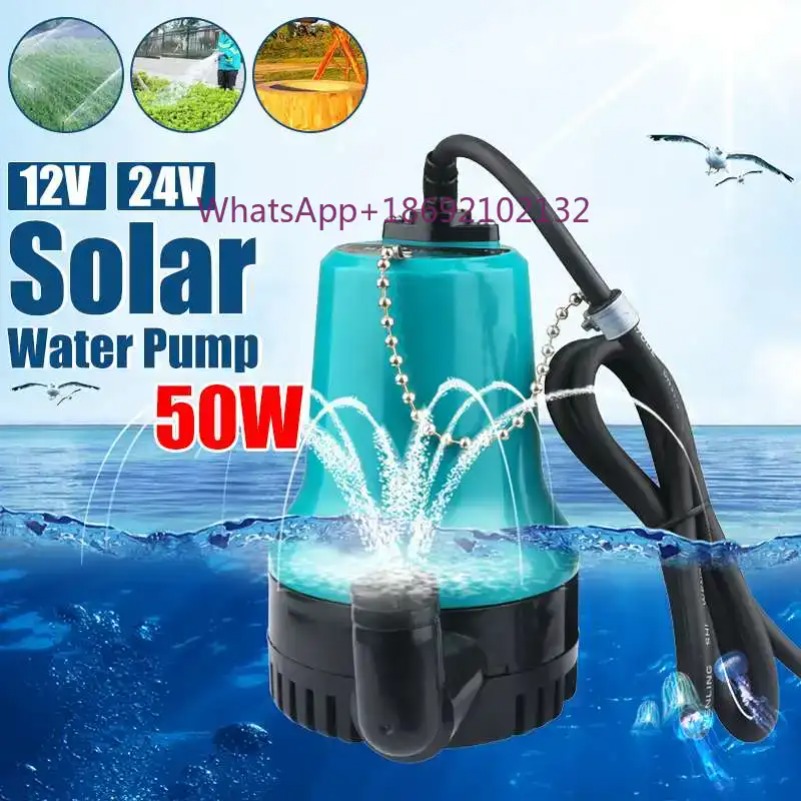 Pompa Solare Sommergibile 50W  - Solar Irrigation Pump 12V recensione e prezzo