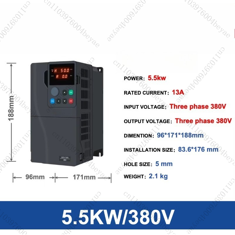Convertitore motore a frequenz - Solar Pump Inverter 5.5Kw Three Phase recensione e prezzo